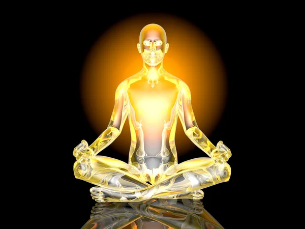 Yoga Meditation pose — Stock Photo, Image